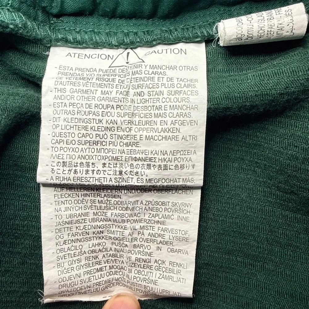Zara Kids Girls Green Corduroy Paperbag Waist Mini Skirt Size 10 140cm